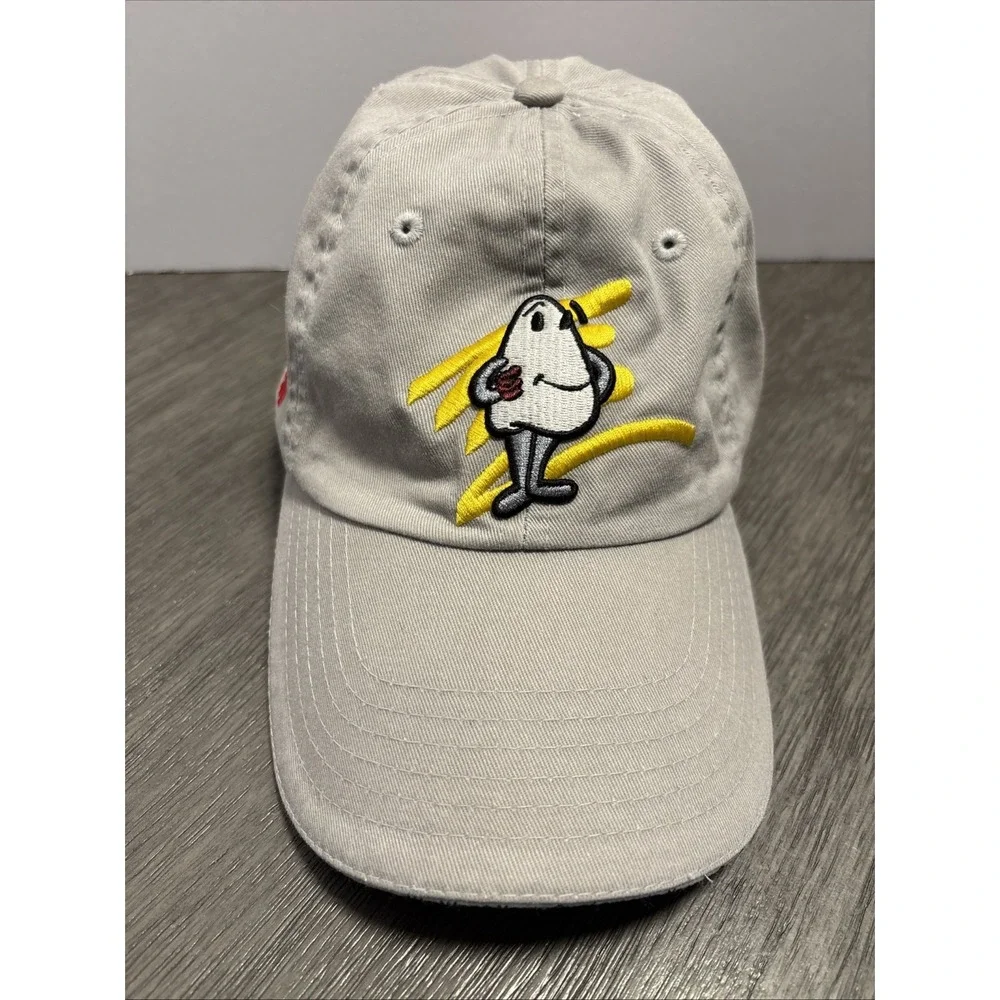3M Logo Baseball Cap Gray Mens One Size Adjustable‎ Embroidered